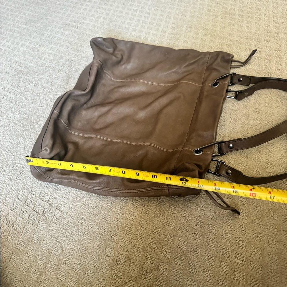 Burberry Brown Leather Tote Bag - Picture 12 of 14